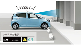 誤発進抑制制御機能（前方）