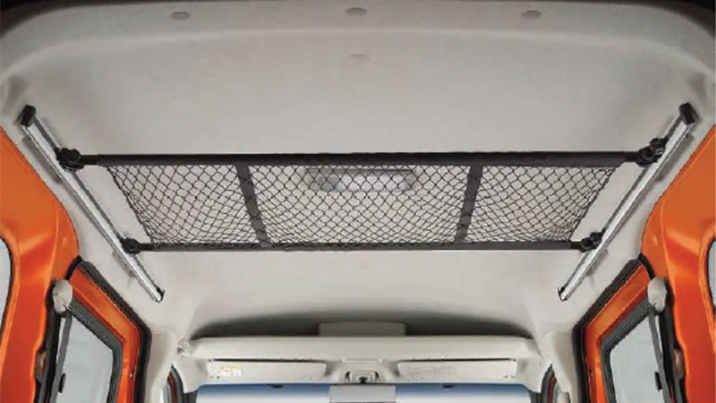 天井左右のマルチレールとサイドバー